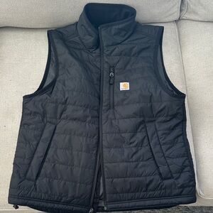 Carhartt Black Quilted Vest